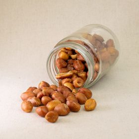 SALTED PEANUTS WITH SKIN