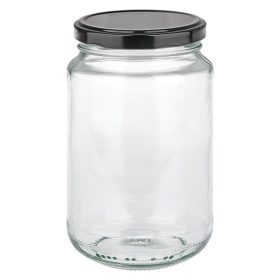 Pot de vidre amb tapa