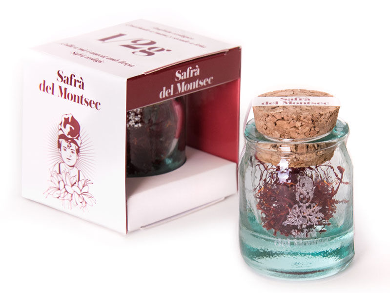 POT DE BRINS DE SAFRA ECOLOGIC DEL MONTSEC 0,5 gr