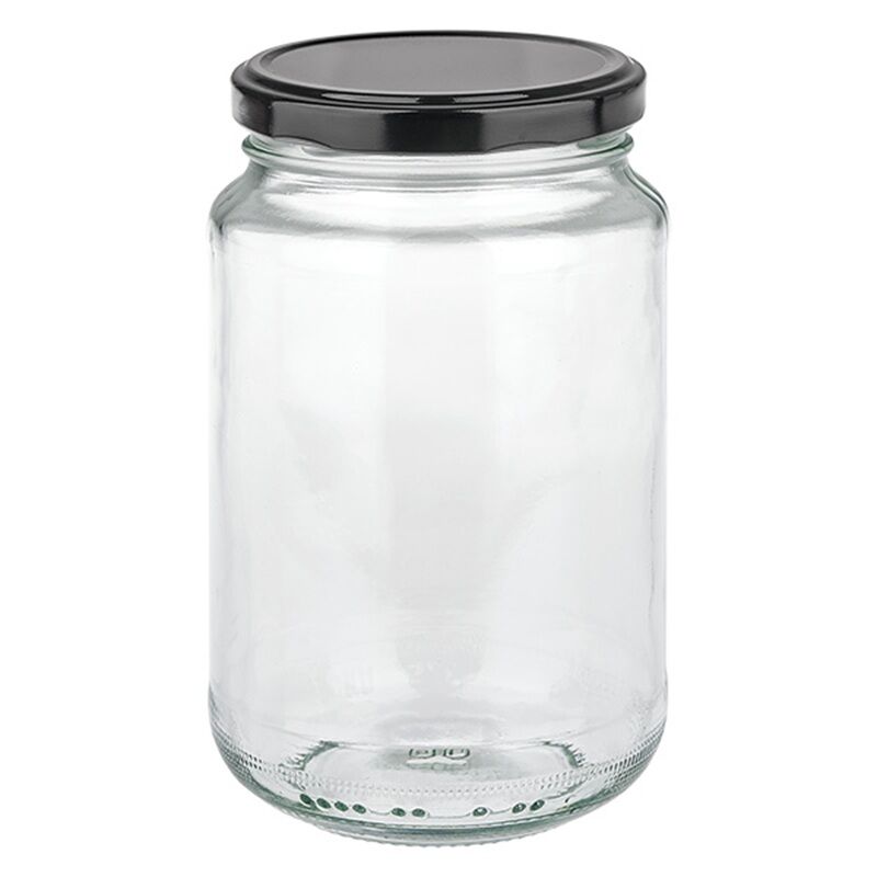 Pot de vidre amb tapa